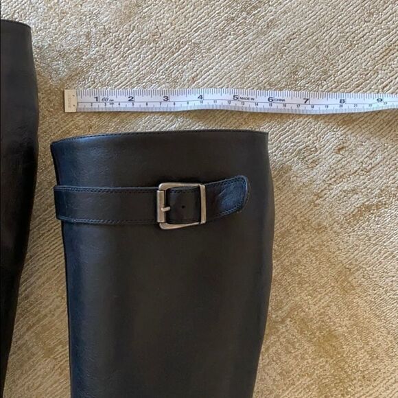 Vero Cuoio Black Leather Boots - Picture 10 of 11